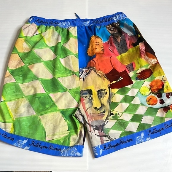 KidSuper Studio HS Reunion Graphic Shorts - Picture 6 of 7
